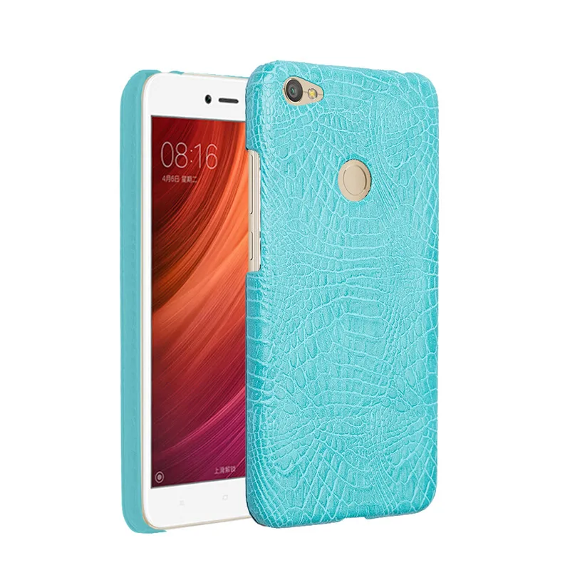 Для Xiaomi Redmi Примечание 5A чехол из искусственной кожи жесткий задняя крышка для