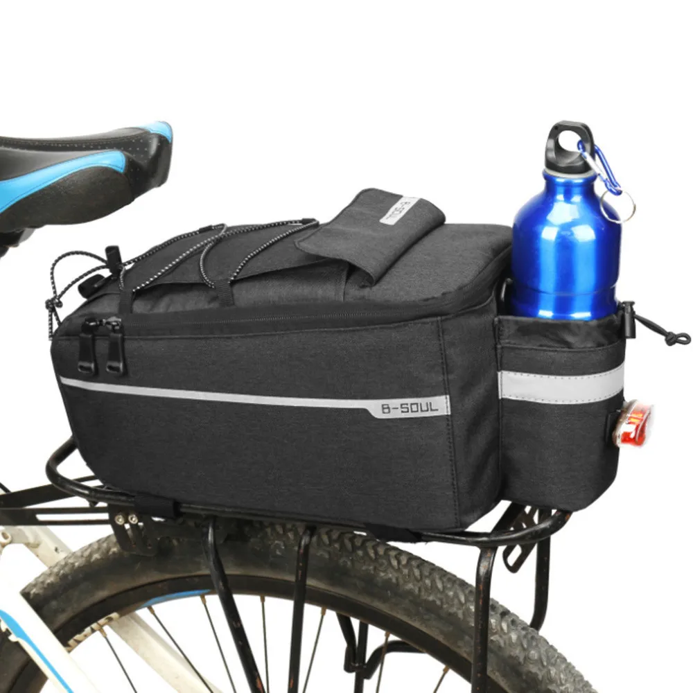 

2018 New Multifunctional Bicycle Rear Seat Bag Trunk Bag Handbag Rear Bike Panniers #NE1105