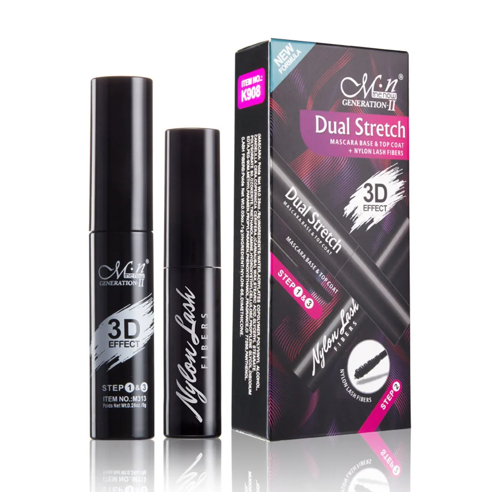

1 Set Women Mascara 3D Fiber False Eyelash Lashes Waterproof Lengthening Makeup Tools For Women