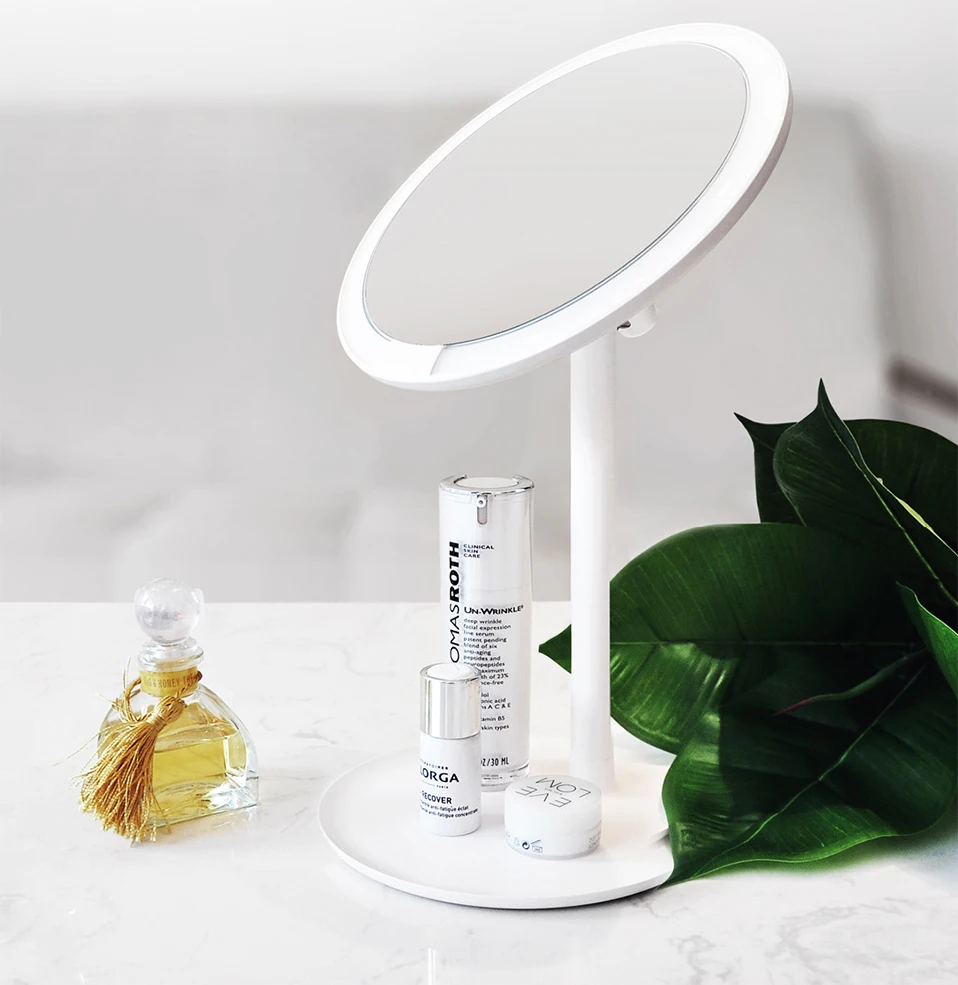 Xiaomi AMIRO AML004 Makeup Mirror Rechargeable Brightness Adjustable LED HD Makeup Daylight Mirror Mijia Makeup Mirror Cosmetics22