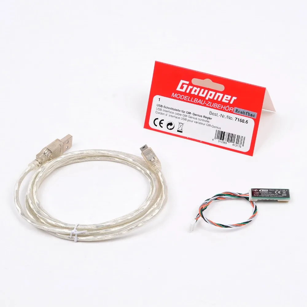 

Graupner USB Interface Cable | RC Accessories USB Interface Programming Board and Cable