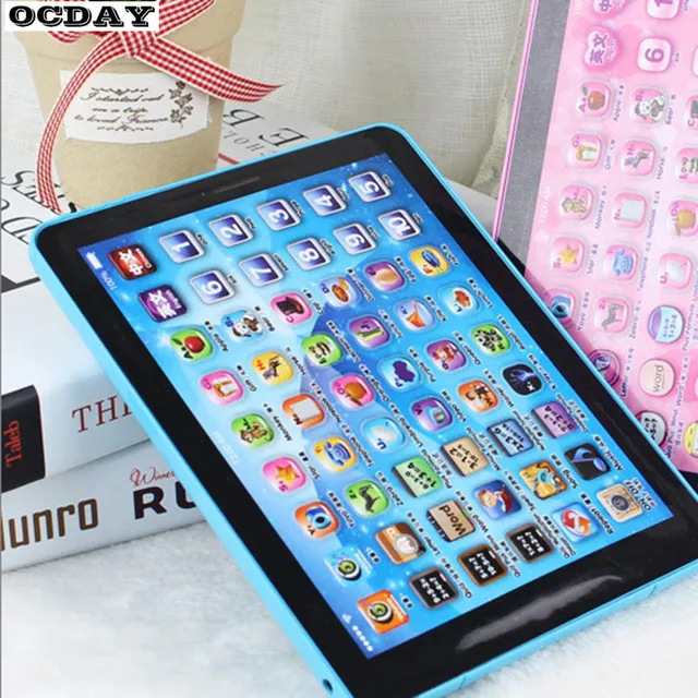 Baby Touch Computer Tablet Pad Educational Toys Kids Early Learning Reading English Chinese Language Machine For Kids Children