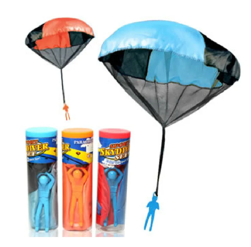 Parachute Toy Games Hand Throw Children Outdoor Soldier with a Parachute Educational Toys 38CM For Kids Toys
