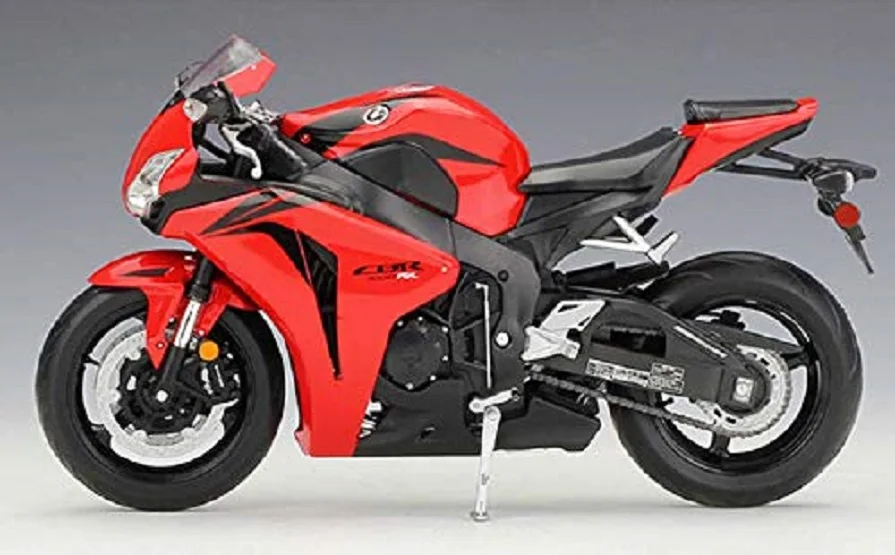 Welly 1:10 Honda CBR1000RR литой мотоцикл велосипед Модель игрушки в коробке красный