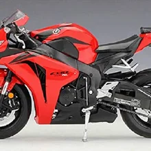 Welly 1:10 Honda CBR1000RR литой мотоцикл велосипед Модель игрушки в коробке красный