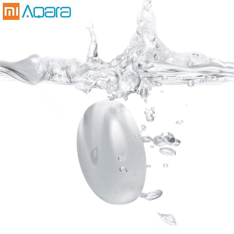 

Aqara Water sensor alarm Water Leak Detector IP67 for home Security flood Immersing Soaking wifi xiaomi smart wireless APP mijia