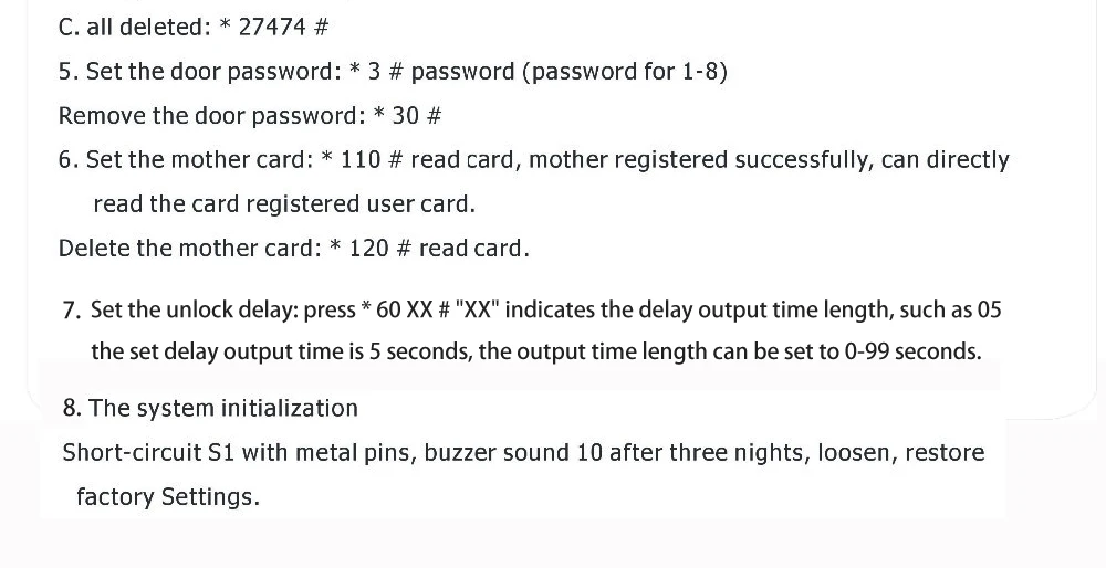 khz rfid embedded dc12v placa de controle normalmente fechado