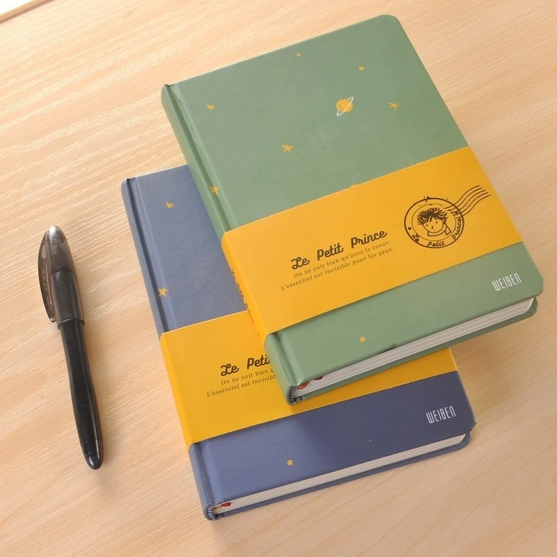 

Vintage Color Page Notebook The Little Prince School Office Supply Accessory Diary Book Notepad Retro Stationery WJ-XXWJ277-