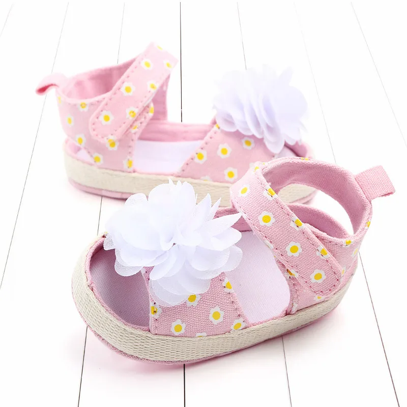 Baby Girl Sandals Summer Non-slip Crib Shoes for Girl (19)