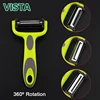 Myvit Vegetable Cutter with 3 Blades 360 Degree Rotary Multifunctional Potato Peeler Fruit Planer Kitchen Gadgets ► Photo 1/5