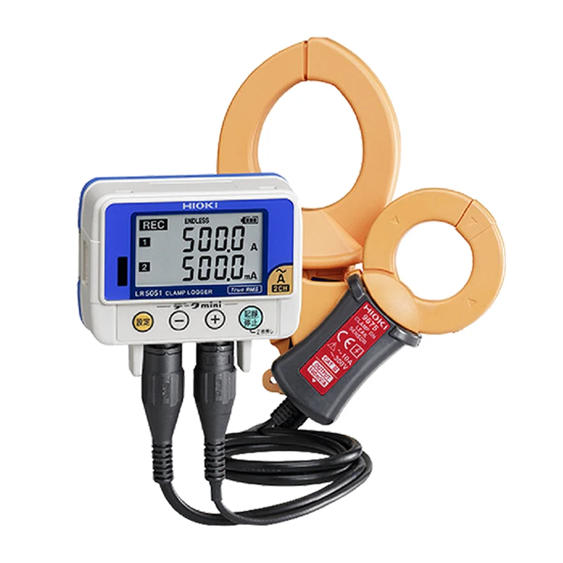 

HIOKI Japanese LR5051 clip-on sampler ac current leakage current recorder mini data meter