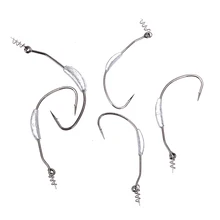 5 шт./партия, высококачественный рыболовный Кривошип крюк крючки Без Бородки Anzuelos Acero Carbono крючки на голову