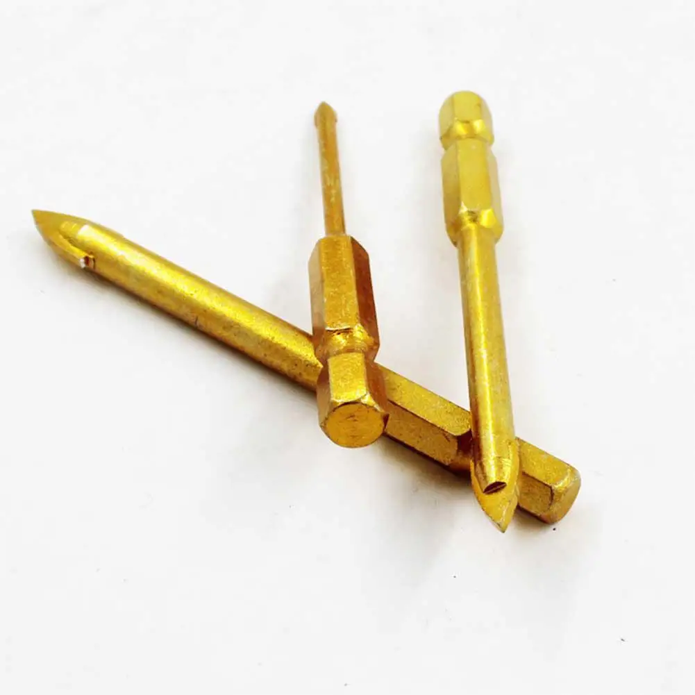 LanLan 5pcs/set 3-10MM Alloy Triangle Drill Set for Glass Tile Ceramic Mirror Porcelain Marble