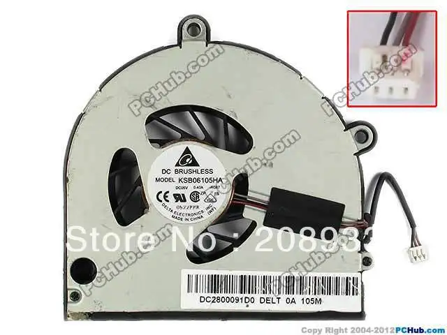 Для delta KSB06105HA-AC87 KSB06105HA 5V 0.40A DC2800091D0 Вентилятор охлаждения | Компьютеры и офис