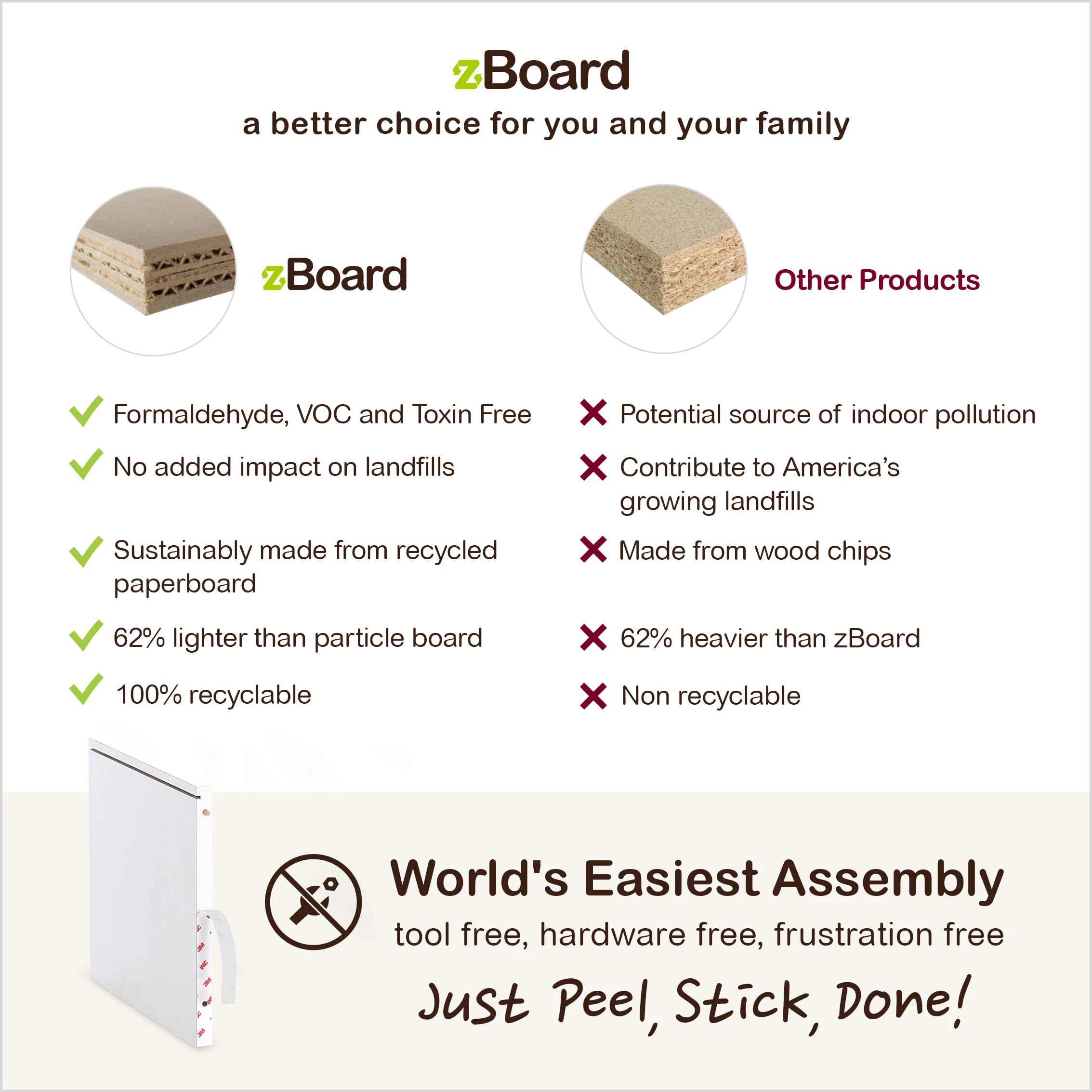 Way Basics Eco Friendly Webster 2-Shelf Bookcase, Espresso Wood Grain - Tool-Free Assembly - LIFETIME GUARANTEE (4)