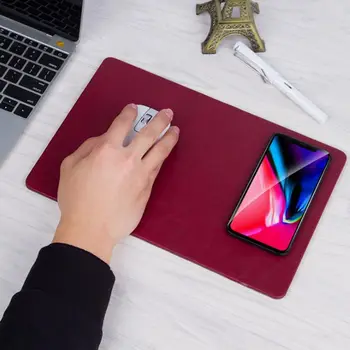 

New Wireless Charging Mouse pad Universal Mobile Phone Qi Wireless Charger Charging Mouse Pad Mat