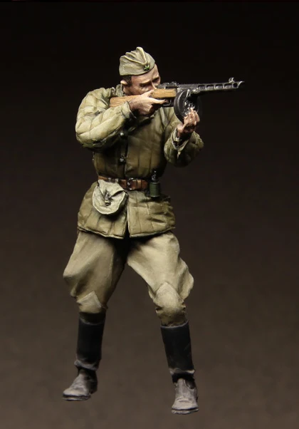 

1:35 scale resin model kit resin figure model Soviet soldier A3041