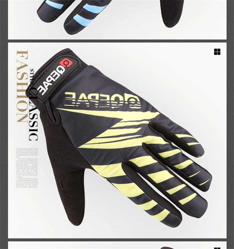Qepae женские велосипедные перчатки полный палец зимние спортивные MTB гель воздухопроницаемые велосипедные перчатки для мужчин S/M/L/XL/XXL