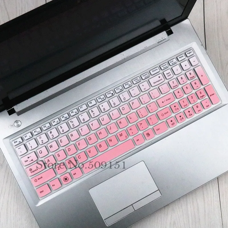 Силиконовая защитная накладка на клавиатуру для Lenovo g50 80 V2000 v4000 Z710 G700 M5400 15 6