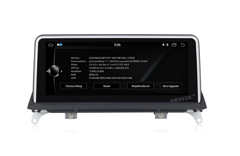 Sale Mekede 6 core Android 8.1 car radio multimedia player for BMW X5 E70 X6 E71 2007-2013 Original CCC or CIC system ID7 ID6 EVO 21