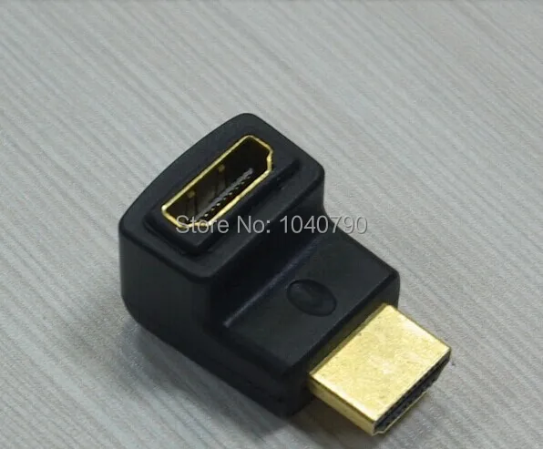 

Free Shipping Elbow HDMI revolution of mother / 90 - degree Angle conversion head/HDMI hd connector