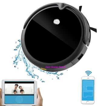 

Robotic Vacuum Cleaner for Home Vacuum Cleaner Robot With Camera,Mapping Navigation,Smart Memory,Water tank, Lithium Battery