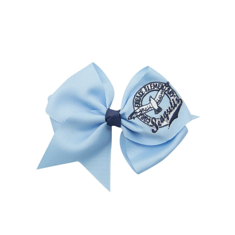 

30 pcs 4 Inch Welcome custom hand hairpin personalized hair bow bow school girls hair accessories