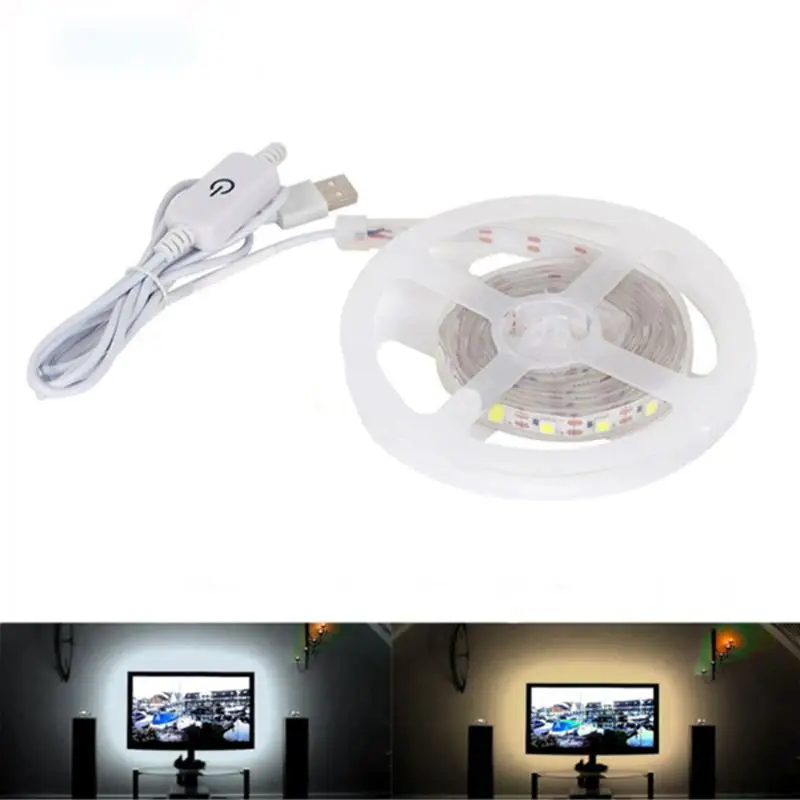 

250LM Double Sided Adhesive Strip Light Light Motion Sensor LED Strip Light Infrared PIR Human Body Induction AUTO Night Light