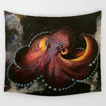

Tapestry Octopus Printing pattern Marine animal Tapestry Beach Throw Towel Yoga Rug Wall Hanging Gobelin Home Decor Art