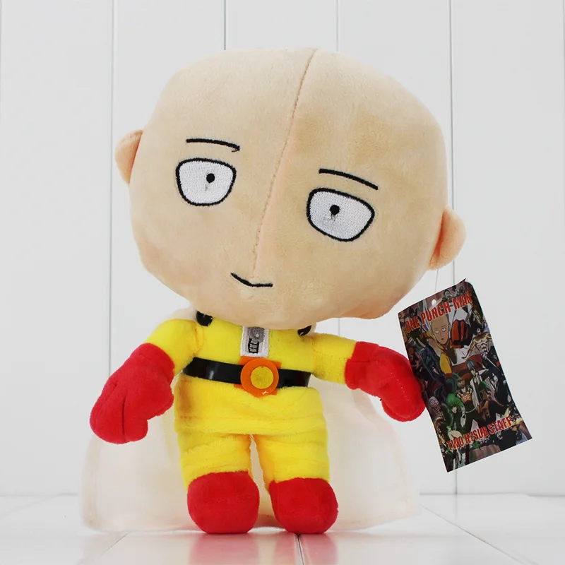 Anime One Punch Man Saitama Plush Doll Hero Stuffed Toys One Punch Man 