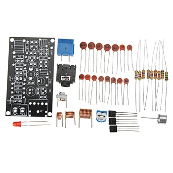 

FM Wireless Microphone Kit FM Radio Transmitter Module Electronic Training Kit