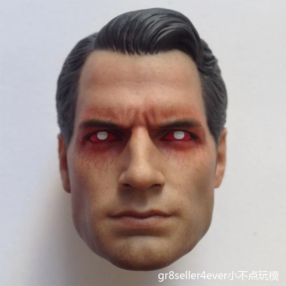 

1/6 Scale Vein Henry Cavill Batman v Superman 2 Head Sculpt For Hot Toys Body