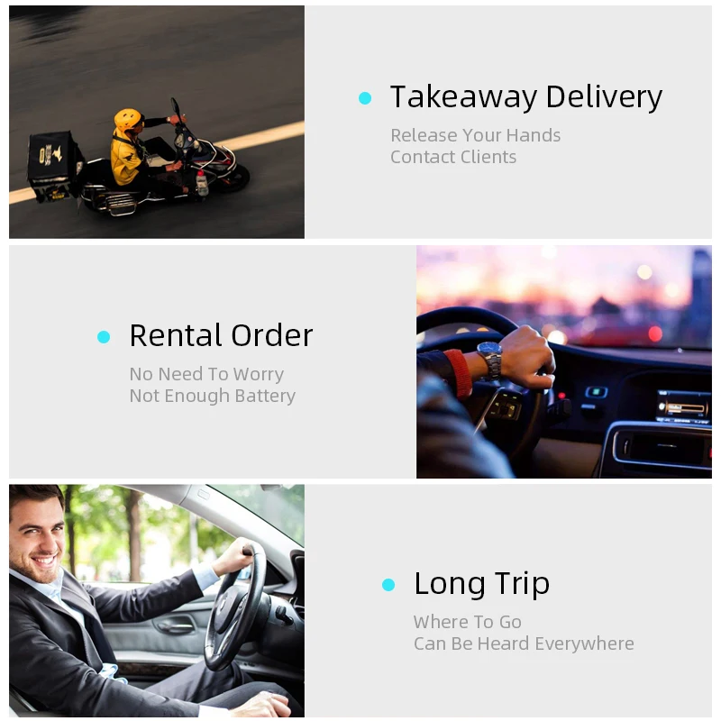 24 Hours Play Business Bluetooth Headset Car Bluetooth Earpiece Hands Free with mic ear-hook Wireless Earphone for iPhone xiaomi