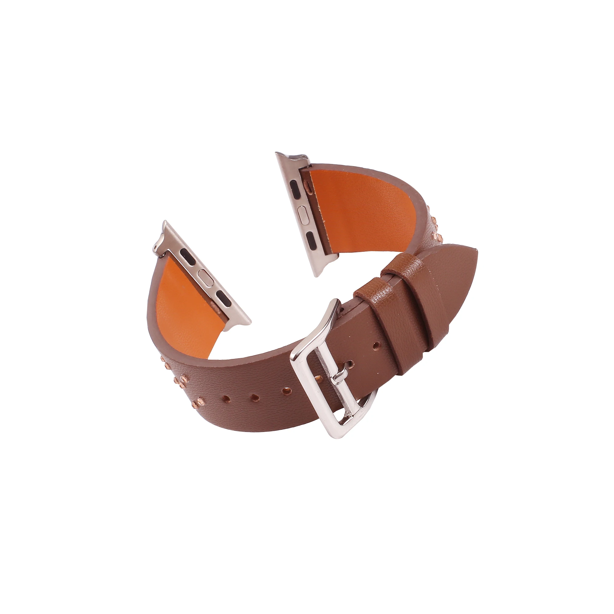 Из натуральной кожи петлевой корпус с бриллиантами для Apple Watch Band 38 мм 40 мм 44 мм 42 мм серия 4 3 2 1 для iwatch strapseries 5