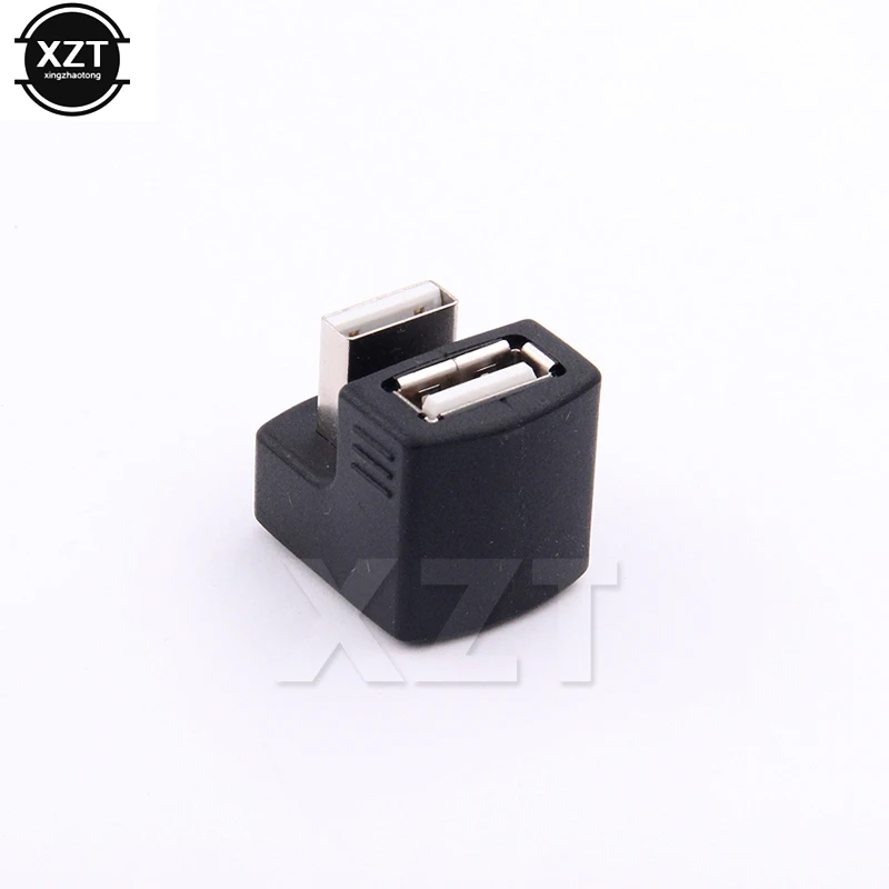 Высококачественный 90 градусов 180 USB 2 0 A штекер гнездо m/f конвертер адаптер