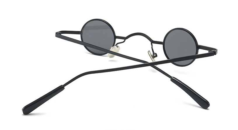 Пара панк Samll Круглые Солнцезащитные очки для мужчин и женщин Модные Оттенки UV400 Винтажные Очки 46152