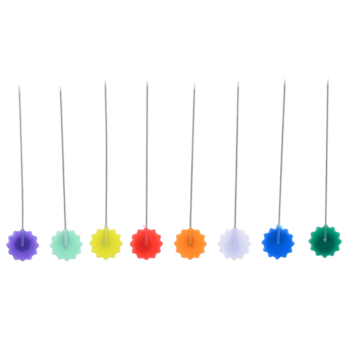 100Pcs Patchwork Needle Craft Flower Button Head Pins Embroidery Pins For DIY Quilting Tool Sewing Accessories