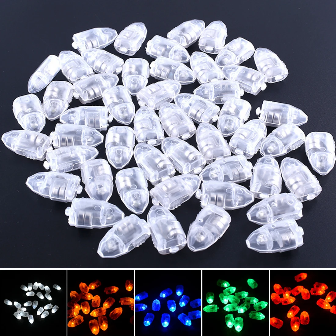 

20pcs LED Paper Lantern Waterproof White Balloon Floral Lights For Wedding Party Decoration Suppies