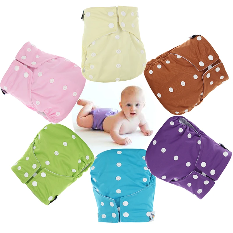 

FREE SHIPPING PUL solid all in two baby cloth diaper with square tab, AI2 reusable diaper with 2 bamboo inserts 1pc/lot