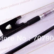 Скрипка Лук углеродного волокна щит инкрустированные лягушка хороший баланс тетиву