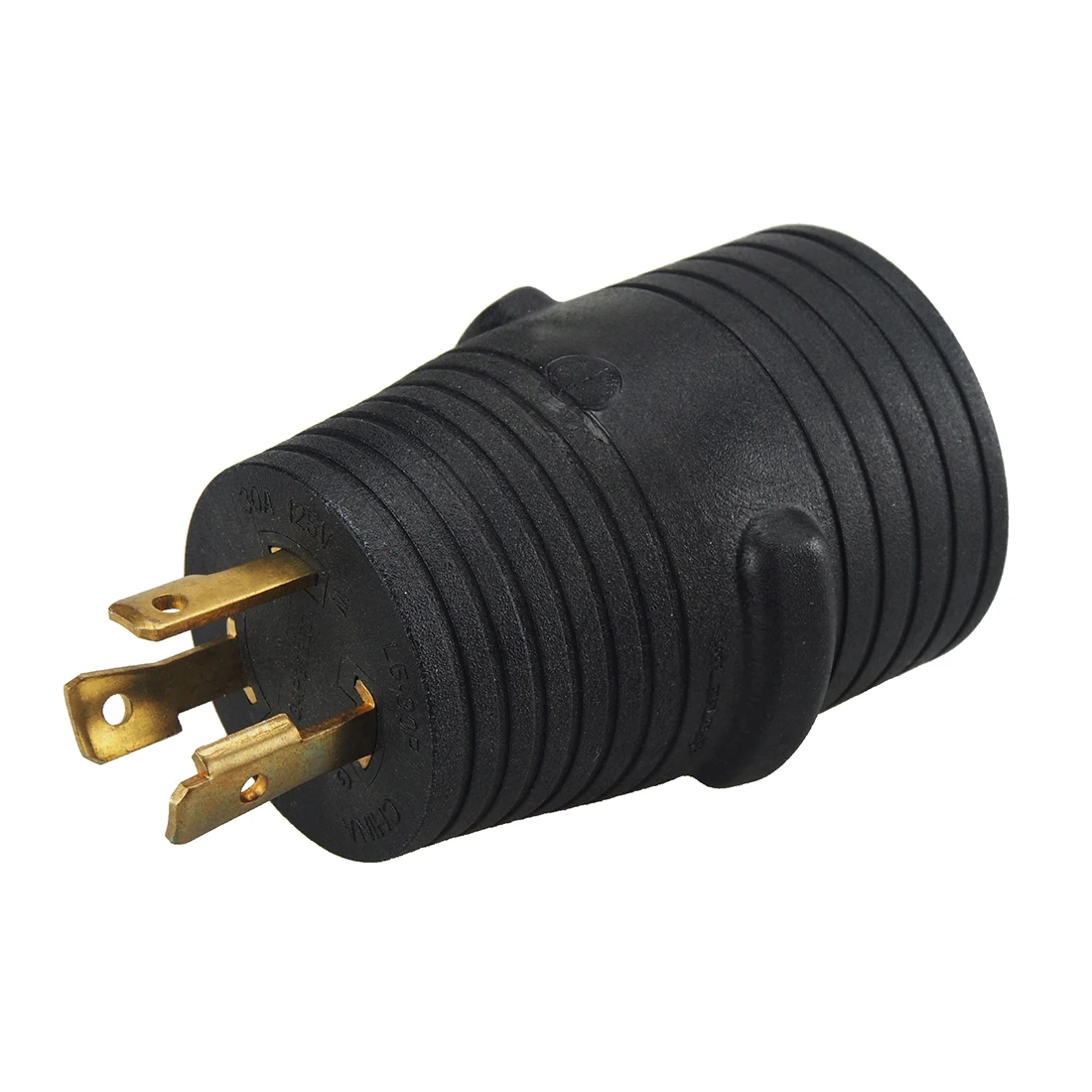 JORINDO [L5-30P до 14-50R] Plugrand Nema L5-30 30 штекер до 14-50 50 Ампер адаптер генератора, Nema L5-30P до 14-50R - Цвет: Черный