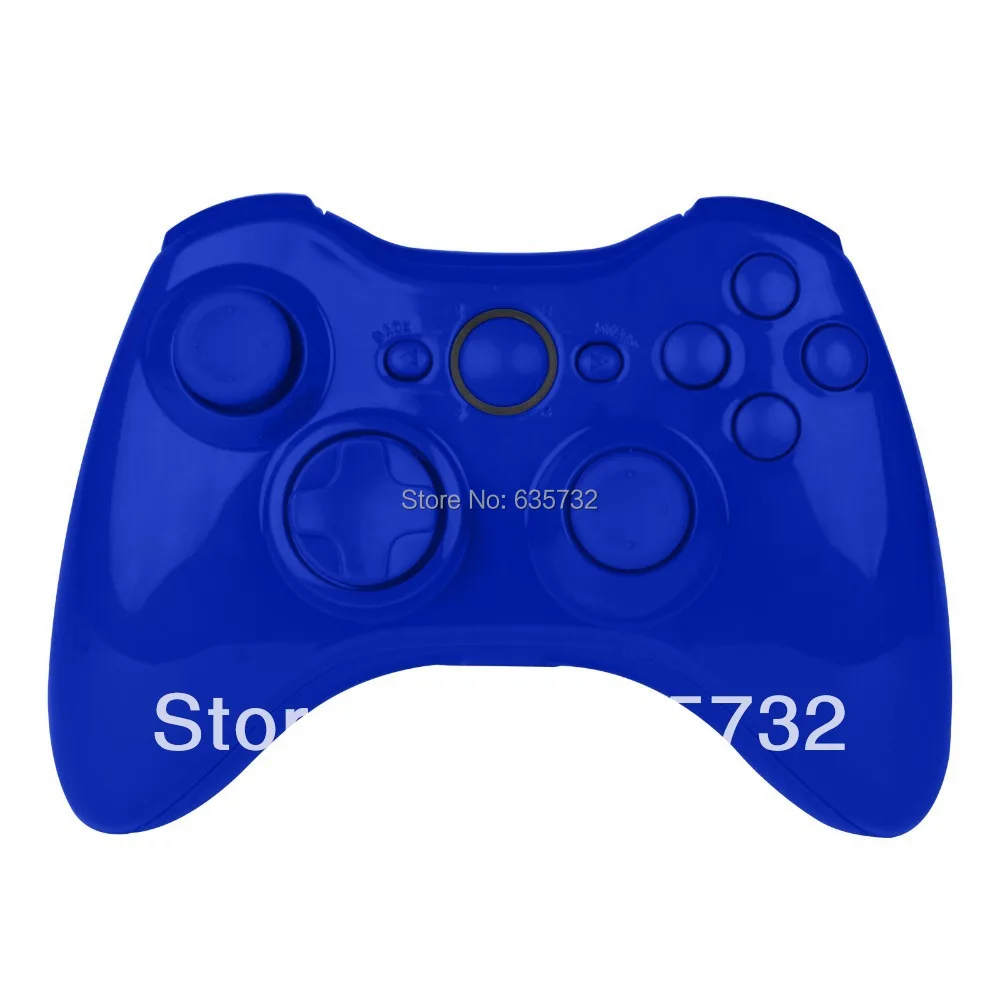

Replacement Shell Buttons For Xbox 360 Wireless Controller Gloss Blue Tuning