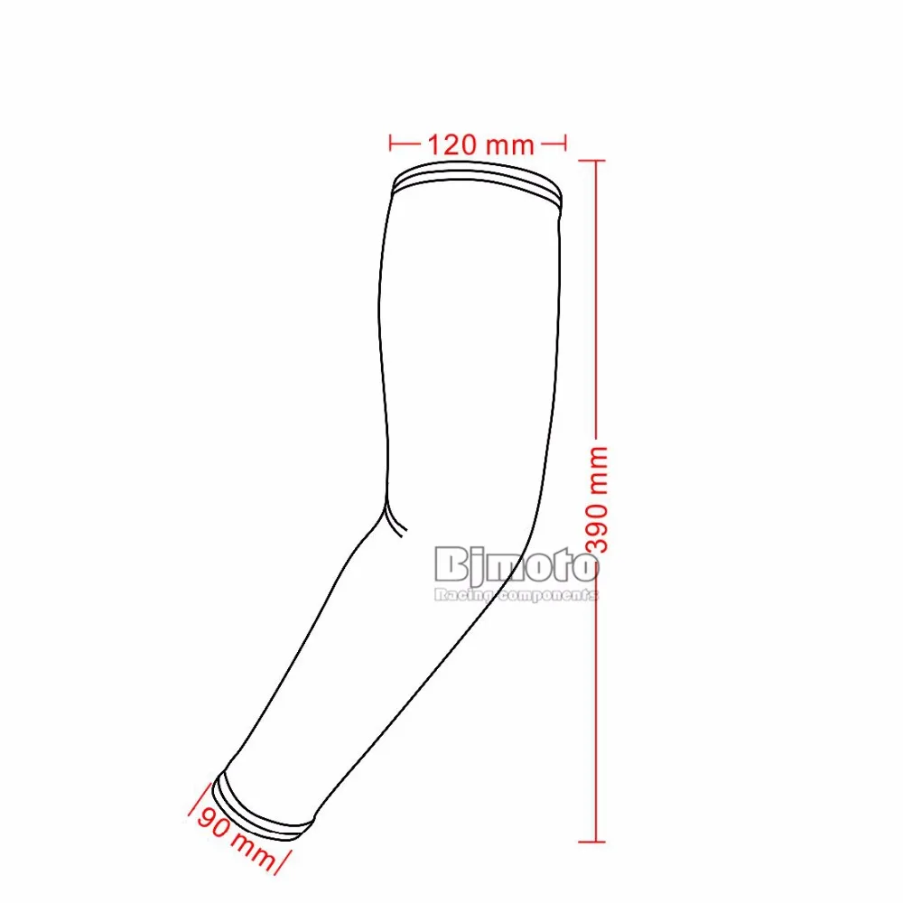 BJMOTO пара мотоциклетных нарукавников для мужчин и женщин Лето бег Рыбалка велосипед велоспорт рука грелка прохладный Макс защита нарукавник