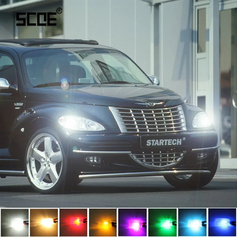 Для Chrysler Neon MK 2 PT Cruiser Sebring SCOE супер яркая Передняя парковочная боковая габаритная