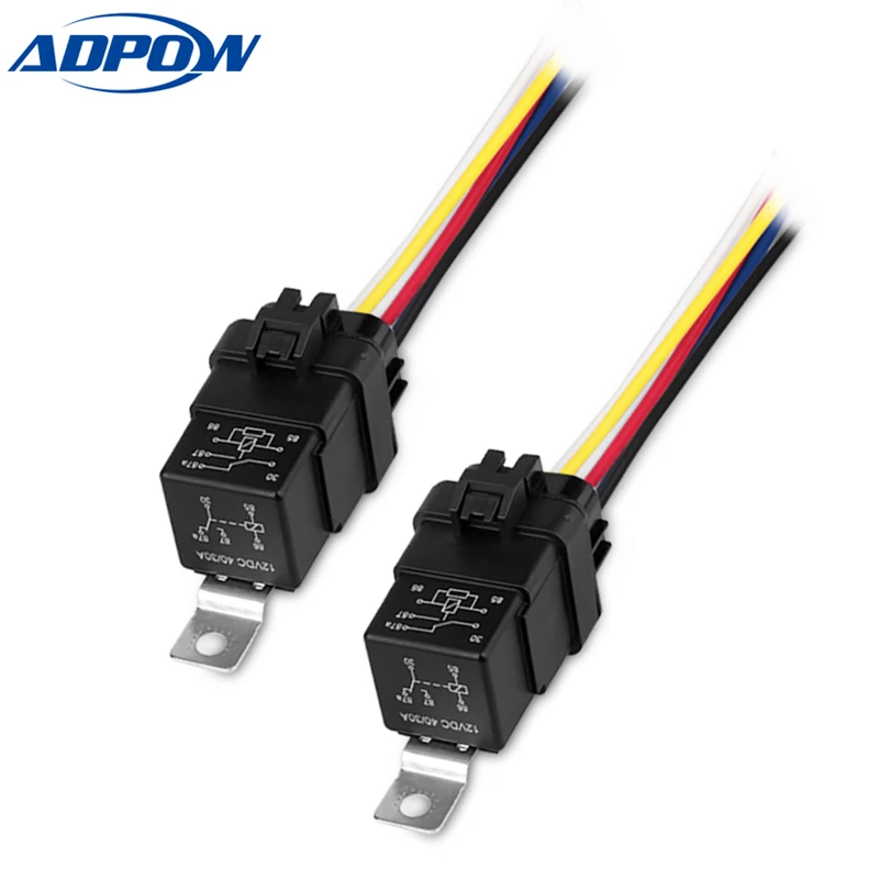 Adpow 5pcs New Fused On Off Car Motor Automotive Fused