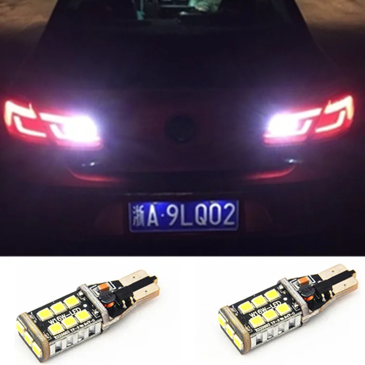 

2 x Error Free Super Bright White LED Bulbs For Backup Reverse Light 921 912 T15 W16W For VW Tiguan Sharan Scirocco Skoda Superb