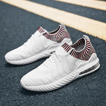 

2019 Krasovki Men's Casual Shoes Spring Male Sneakers Breathable Mesh Lace up Man Footwears Sport Sapato Masculino Size 39-44