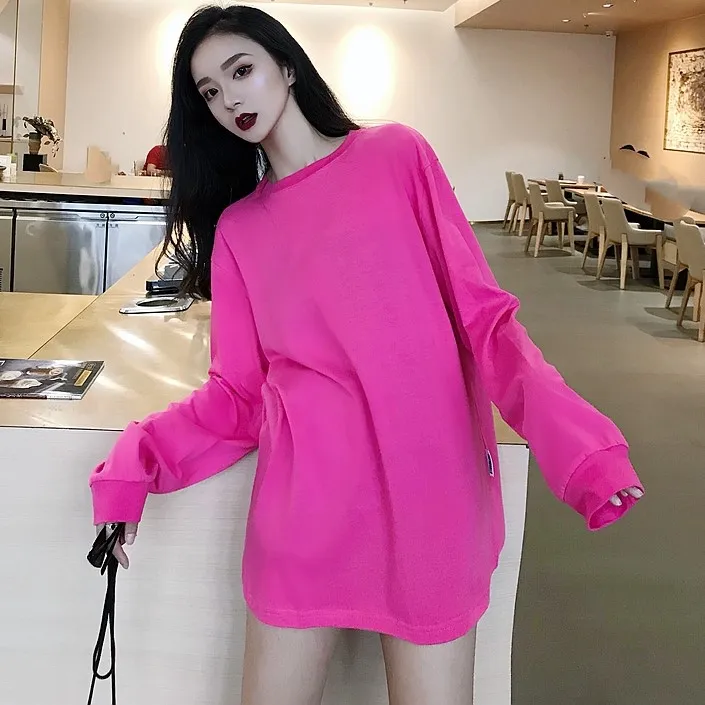 

Cheap wholesale 2019 new Spring Summer Autumn Hot selling women's fashion netred casual t shirt lady beautiful nice Tops MW231