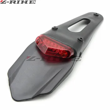 

For CRF YZ CR EXC WRF 250 400 426 450 Motorcycle Light Enduro Trial Bike 12 LED Motorbike Brake Stop Rear rear fender Tail Light