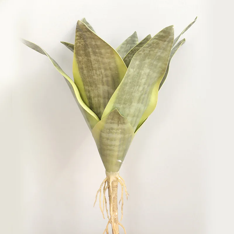 

21-25cm Artificial Sansevieria Artificial Grass Plant Large 6/8/11 Leaves Fake Sansevieria Plants Unpotted For Living Room 1pc